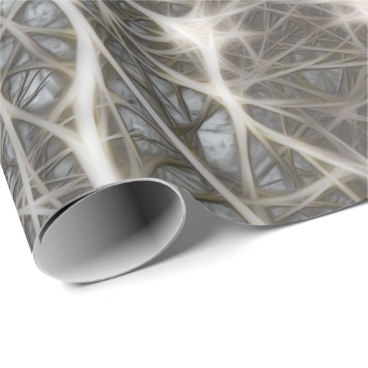 Papier Cadeau Neurones de système sains (Coin rond)