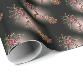 Papier Cadeau neurons gift wrap