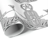 Papier Cadeau Neutralisation des munitions explosives principale (Coin rond)