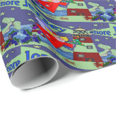 Papier Cadeau New Jersey (Coin rond)