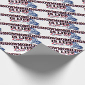 PAPIER CADEAU NEW-SNOWMOBILING-IS-LIFE (Coin)