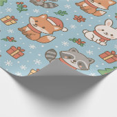 Papier Cadeau New Year's Eve in the forest (Coin)