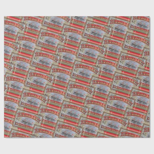 Papier Cadeau New York, (Plat)