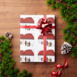 Papier Cadeau New York Christmas Window Shopping NYC Holiday<br><div class="desc">L'emballage cadeau présente une illustration originale d'enfants qui voyagent dans les vitrines d'un grand magasin de la Cinquième Avenue à New York. Parfait pour tous ceux qui aiment NYC à Noël! Ne vois-tu pas ce que tu cherches ? Vous avez besoin d'aide pour la personnalisation ? Contactez Rebecca pour avoir...</div>