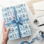 Papier Cadeau New York City Hanoukka NYC Chanukah Holiday Blue<br><div class="desc">Il présente une illustration originale en stylo et en encre de divers monuments de New York "habillés" pour la saison des fêtes. Parfait pour Hanoukka ! Cette illustration est également disponible sur d'autres produits. Ne vois-tu pas ce que tu cherches ? Vous avez besoin d'aide pour la personnalisation ? Contactez...</div>