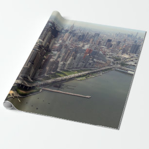 Papier Cadeau New York City près de la rivière