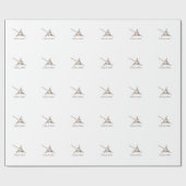 Papier Cadeau Newsprint de Nazca Hummingbird (Plat)