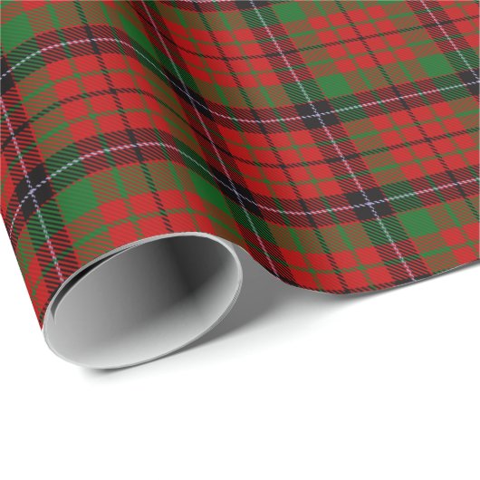 Papier Cadeau Nicolson Tartan (Coin rond)