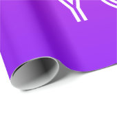 Papier Cadeau N'Importe Quel Nom Modifiable Joyeux Anniversaire (Coin rond)