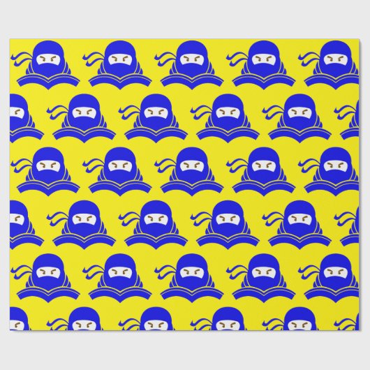 Papier Cadeau Ninja (Plat)