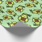 Papier Cadeau Ninja Avocado (Coin)