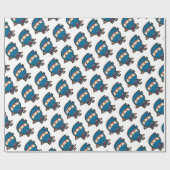 Papier Cadeau Ninja Boy (Plat)