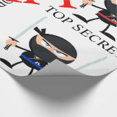 Papier Cadeau Ninja les gardes-cadeaux (Coin)