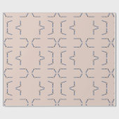 Papier Cadeau Ninja nunchaku (Plat)