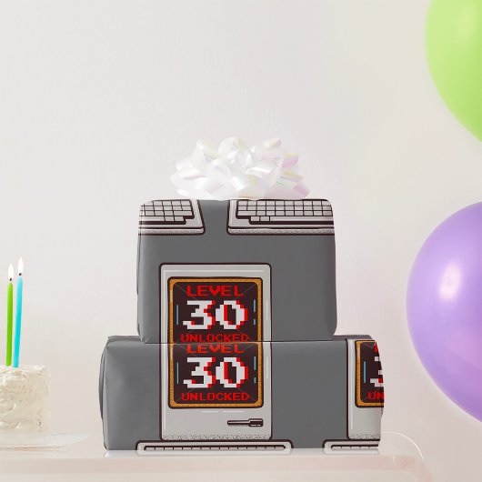 Papier Cadeau Niveau 30 déverrouillé