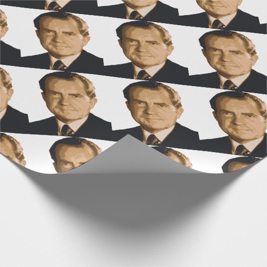 Papier Cadeau Nixon Head (Coin)