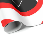 Papier Cadeau No Chauffeur Allowed Symbol Funny Warning (Coin rond)