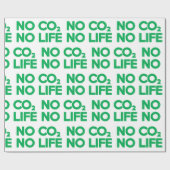 PAPIER CADEAU NO CO2 PAS DE VIE (Plat)