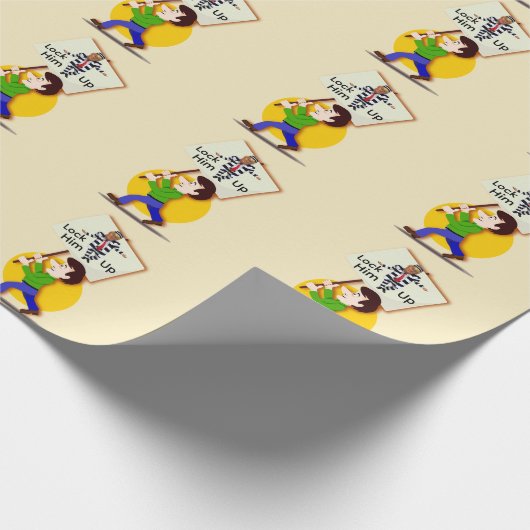 Papier Cadeau No Kings Wrapping Paper (Coin)