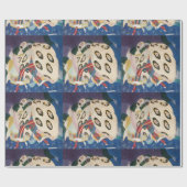 Papier Cadeau NOCTURNE AVEC MASQUES / Mascarade vénitienne Art D (Plat)