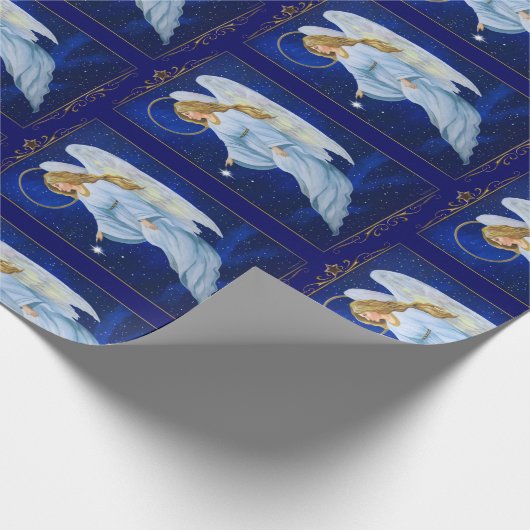 Papier Cadeau Nocturne d'ange (Coin)