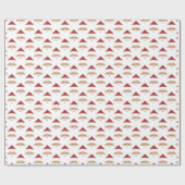 Papier Cadeau Nocturne Santa Clause (Plat)