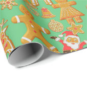 Papier Cadeau Noël (Coin rond)