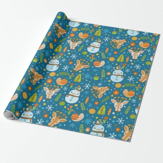 Papier Cadeau Noël (Déroulé)