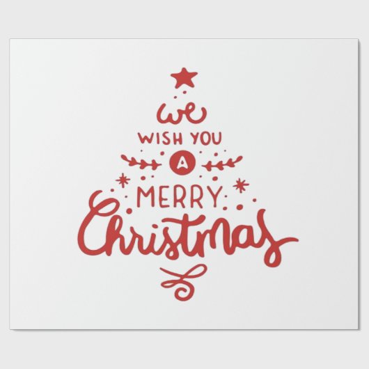 Papier Cadeau Noël (Plat)