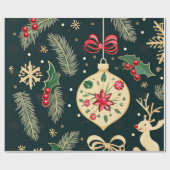 Papier Cadeau Noël  (Plat)