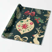 Papier Cadeau Noël  (Déroulé)