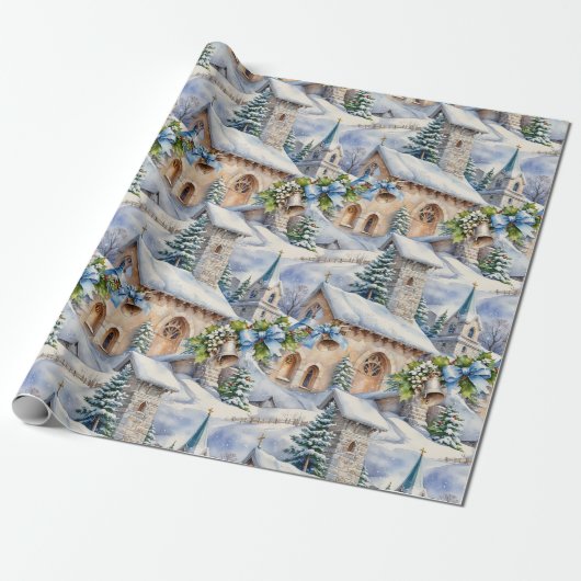 Papier Cadeau Noël (Déroulé)