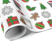 Papier Cadeau Noël (Coin rond)
