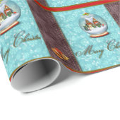 Papier Cadeau Noël (Coin rond)