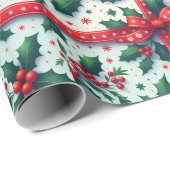 Papier Cadeau Noël (Coin rond)