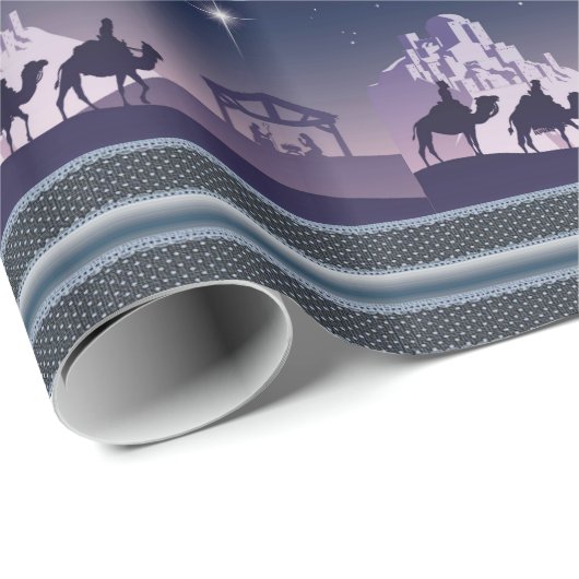 Papier cadeau Noël (Coin rond)