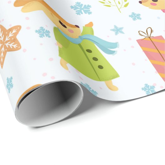 Papier Cadeau Noël (Coin rond)