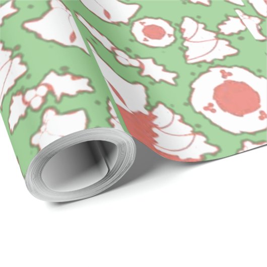 Papier Cadeau noël (Coin rond)