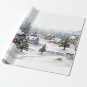 Papier Cadeau Noël (Déroulé)