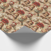 Papier Cadeau Noël , (Coin)
