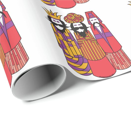 Papier Cadeau Noël (Coin rond)