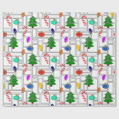 Papier Cadeau Noël (Plat)