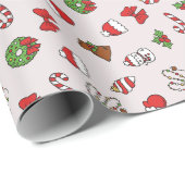 Papier Cadeau Noël (Coin rond)