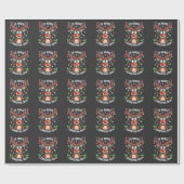 Papier Cadeau noël 2025, (Plat)