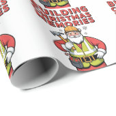 Papier Cadeau Noël 2026, (Coin rond)