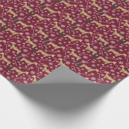 Papier Cadeau Noël à cheval (Coin)