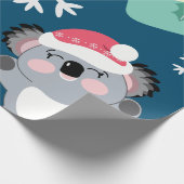 Papier Cadeau Noël à Cute Koala (Coin)