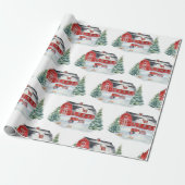 Papier Cadeau Noël à la ferme des neiges (Déroulé)