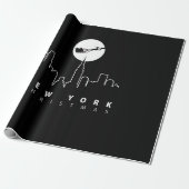 Papier Cadeau Noël à New York (Déroulé)
