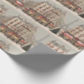 Papier Cadeau Noël à Paris (Coin)